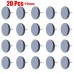 icetiger Nail-on Furniture Leg Sliders Pads – 20 Pieces Heavy Duty Glides for Chairs, Sofas, and Tables - Protect Floors & Easy Moving