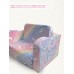 icetiger Rainbow Foldable Children Sofa – Soft, Colorful, and Comfortable Couch for Kids – Perfect for Playrooms and Bedrooms